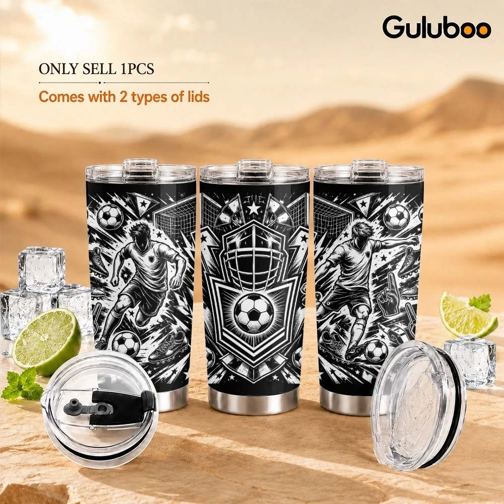 Tumbler 20Oz White - أكواب سفر معزولة من الفولاذ المقاوم