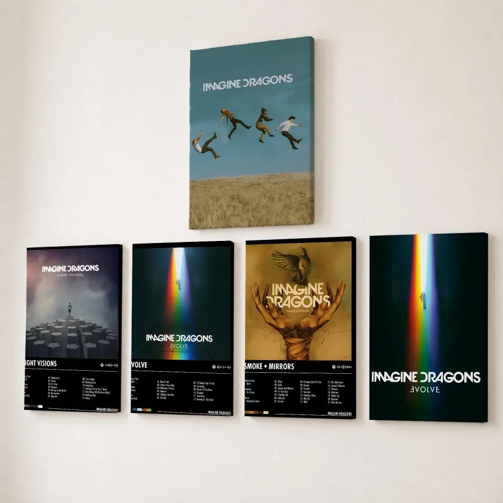 Canvas Wrap Ready - لوحة فنية جدارية عالية الدقة لفرقة