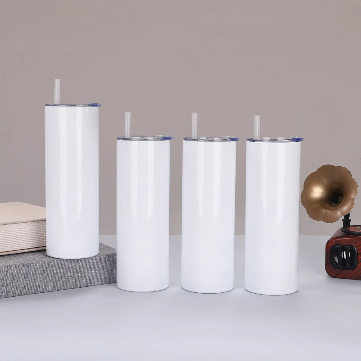 كوب مستقيم سعة 20 أونصة من الف - مراجعة Sublimation Mug White وسعره