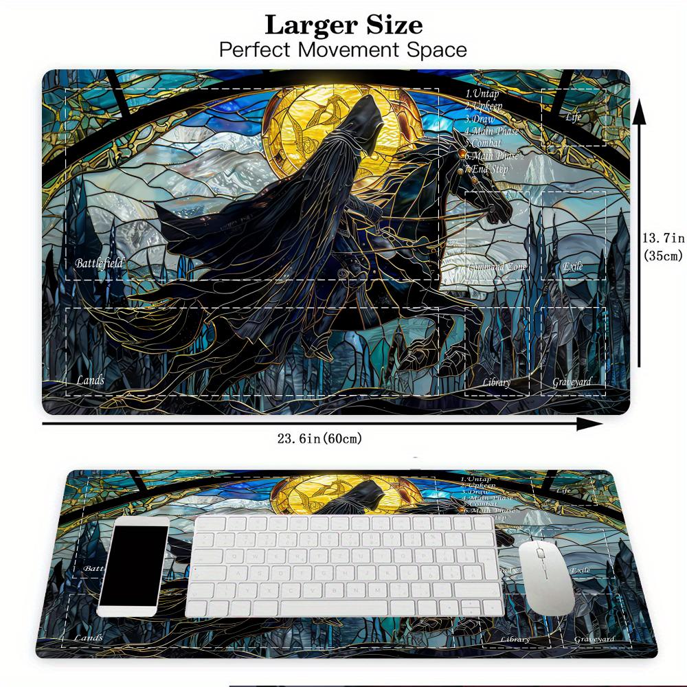 سجادة ألعاب بطاقات Playmat الس - مراجعة Door Mat Blank وسعره