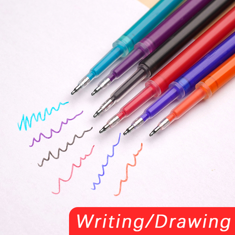 6 قطعة جديد 0.5 مللي متر قابل  - مراجعة Pilot Pen Frixion وسعره