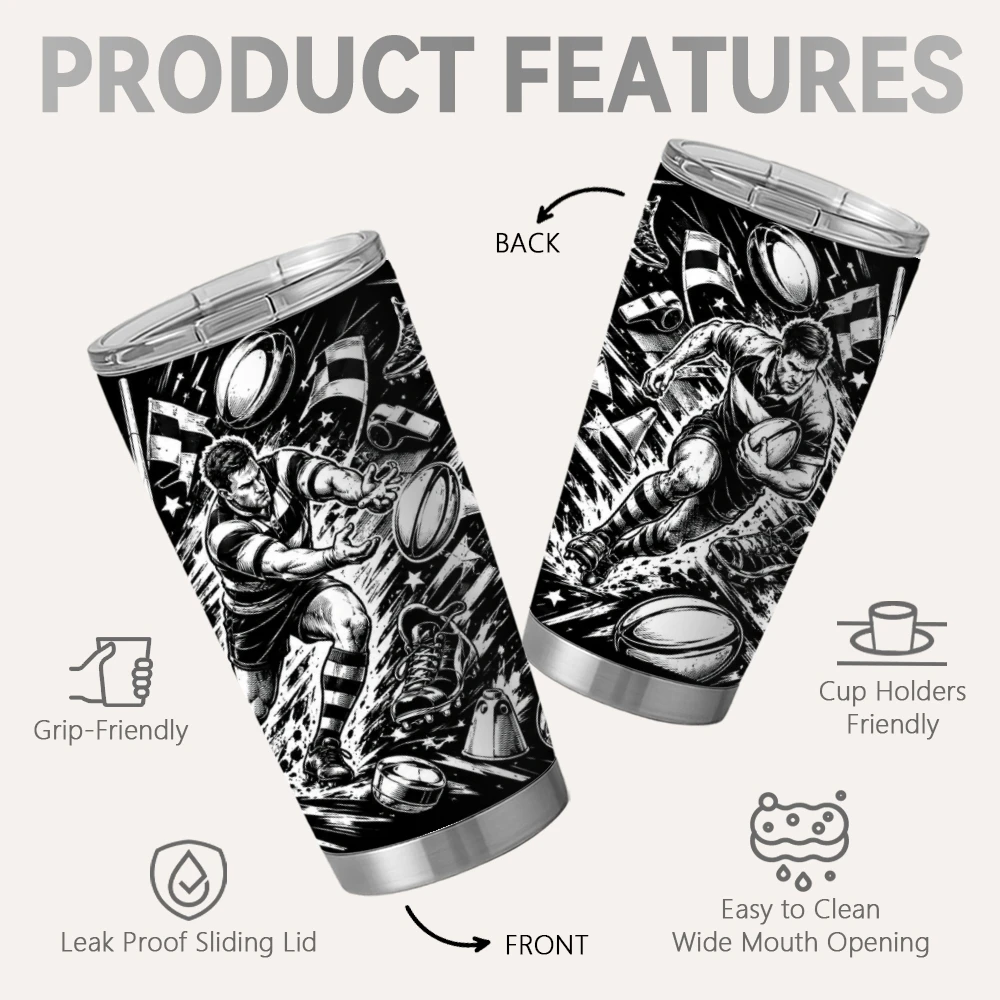 أكواب سفر معزولة من الفولاذ ال - مراجعة Tumbler 20Oz White وسعره
