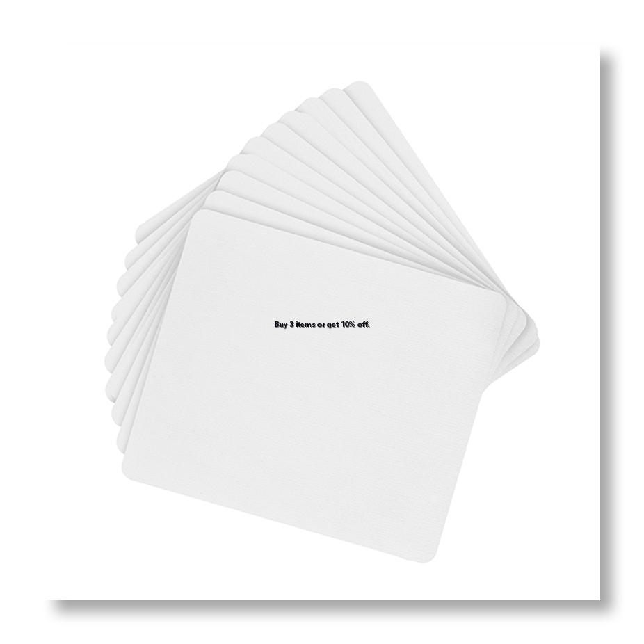 ✼ 10 قطع من وسادات الفأرة الفا - مراجعة Mouse Pad Blank Sublimation وسعره